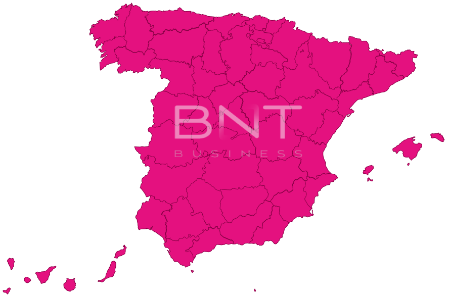 Mapa España Numeracion